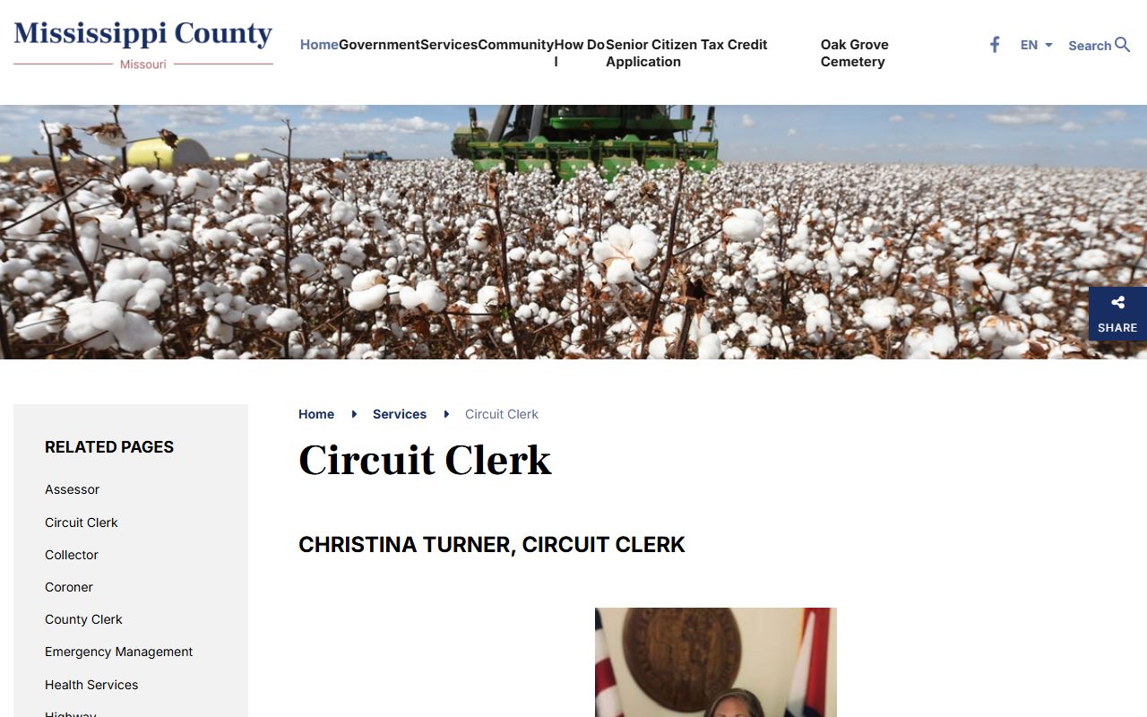 Mississippi County Circuit Clerk court records office