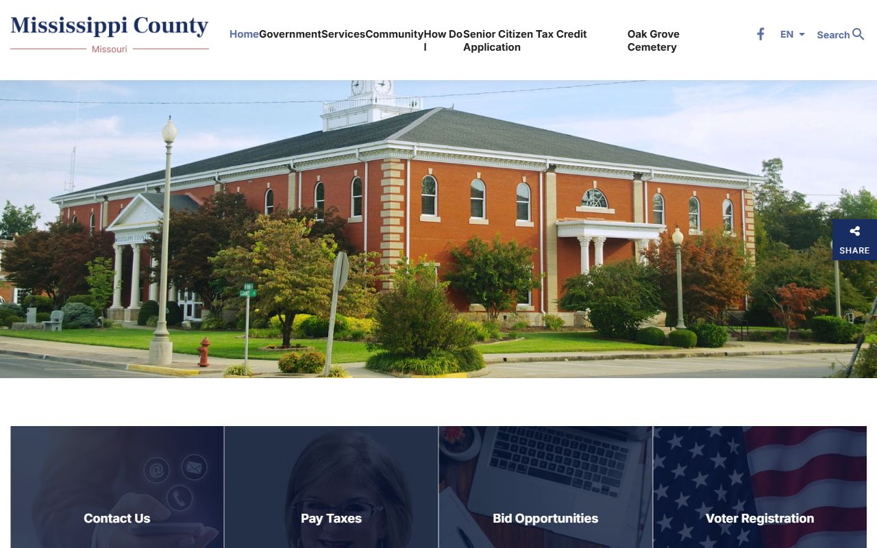 Mississippi County court records official county homepage
