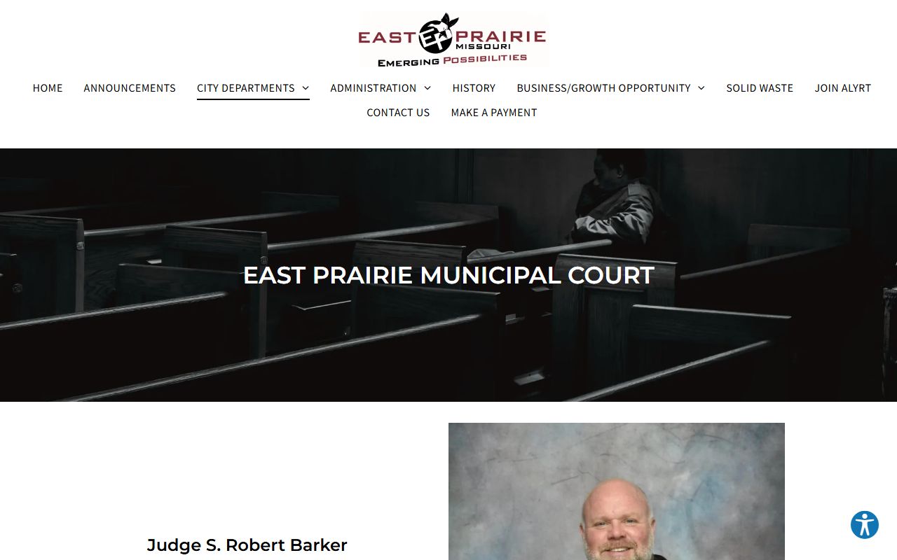 Mississippi County warrant records East Prairie Municipal Court contact